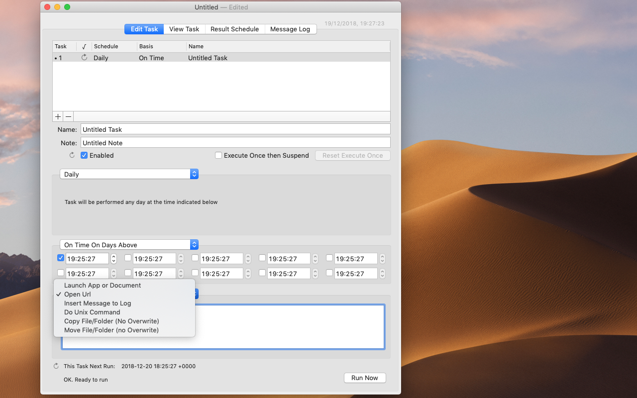 Cronette 1.9.1 Mac 破解版 定时执行任务管理应用