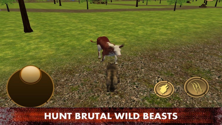 Real Wild Wolf Attack 3D