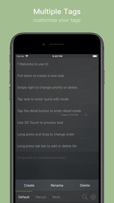 IO - todo list & task list screenshot 4