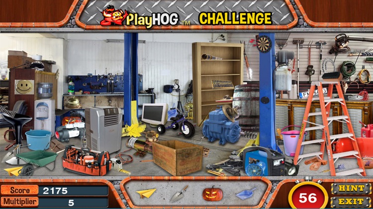 Vintage Garage Hidden Objects