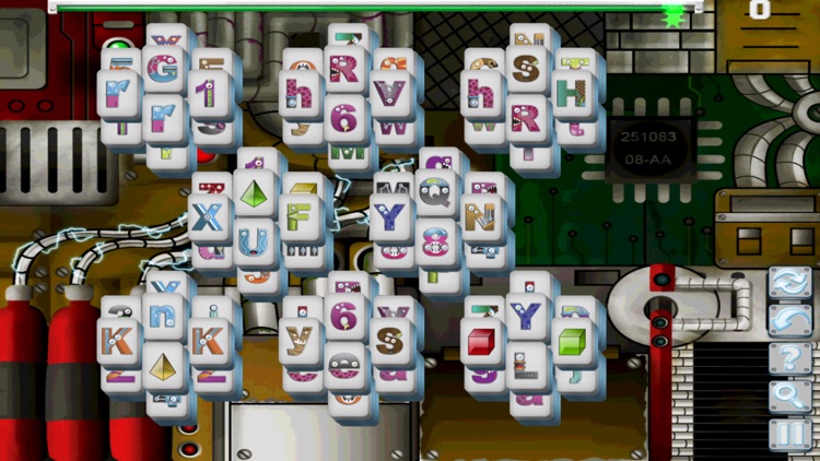 Alphabet Robots Mahjong screenshot-4