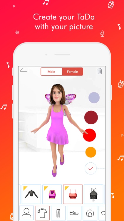 TaDa Time - 3D AR Messenger screenshot-7