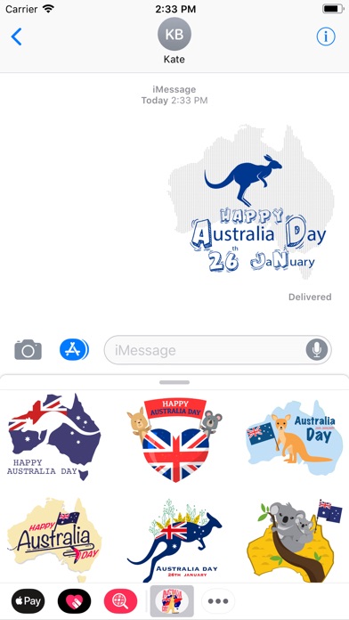 Australia Republic Day Sticker screenshot 2