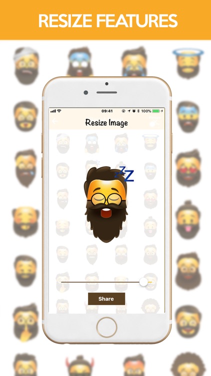 Beard Emoji Stickers