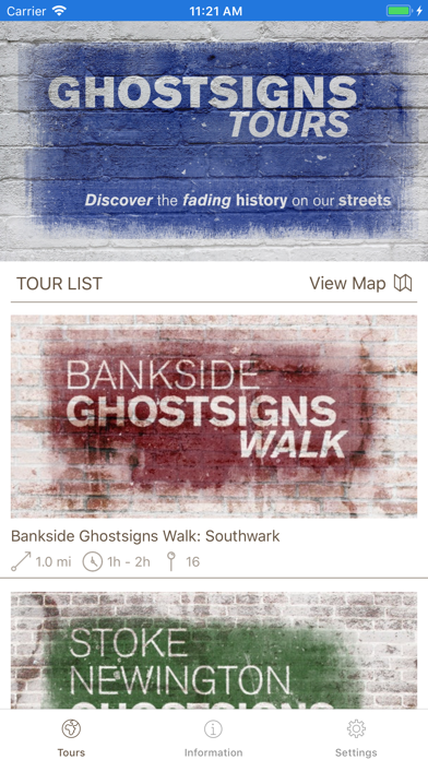 How to cancel & delete Ghost Signs Tours from iphone & ipad 1