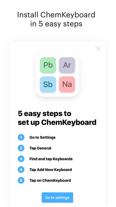 ChemKeyboard screenshot 4