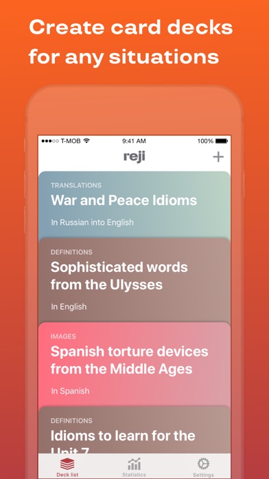 Reji – Vocabulary Builder App screenshot 3