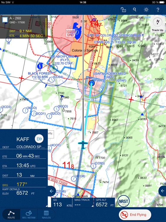 Jeppesen Mobile FliteDeck VFR screenshot-4