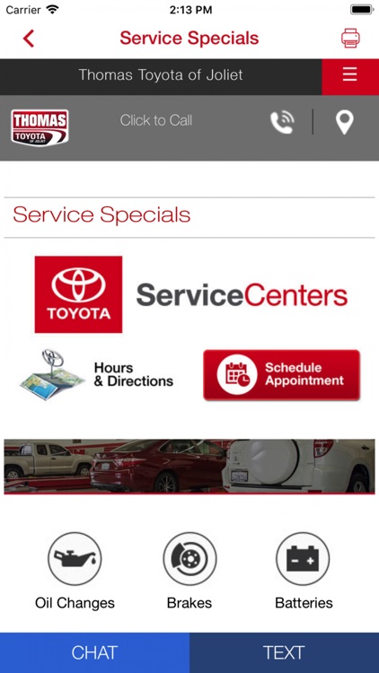 Thomas Toyota Joliet screenshot-4