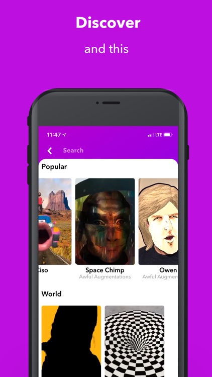 FiltAR - Augmented Reality App