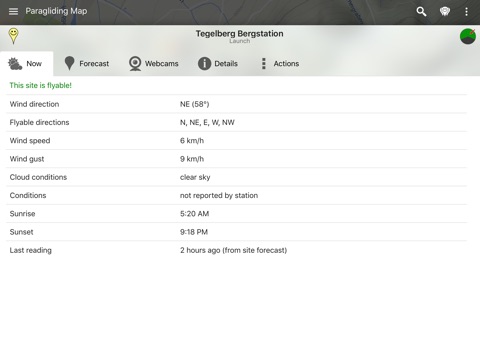Paragliding Map screenshot 3