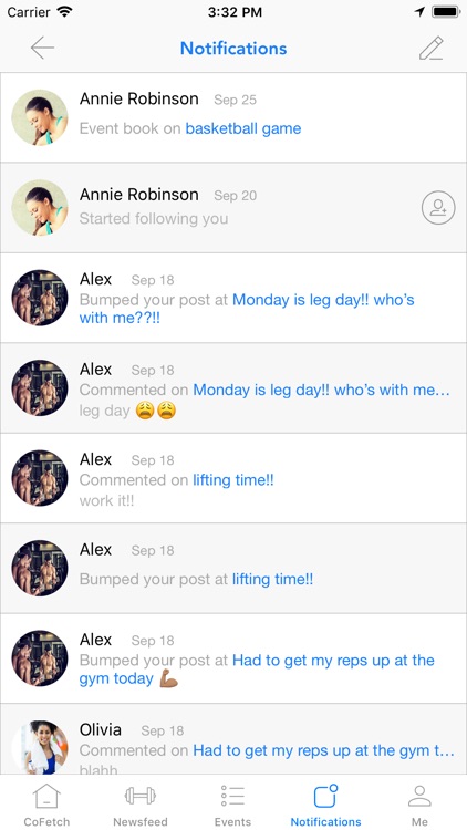 CoFETCH - A Fitness Social App screenshot-8