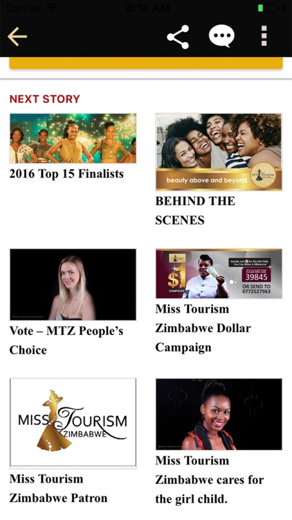 Miss Tourism Zimbabwe screenshot-4