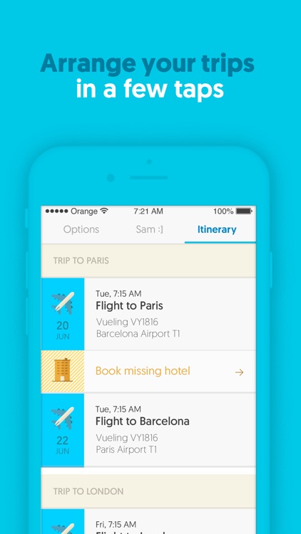 Sam - Trip Planner & Assistant