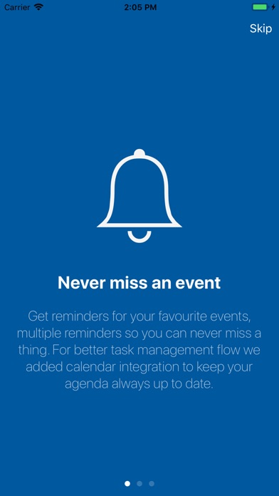 GPG Events screenshot 2