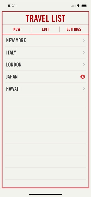 travel list trip packing on the app store trip list