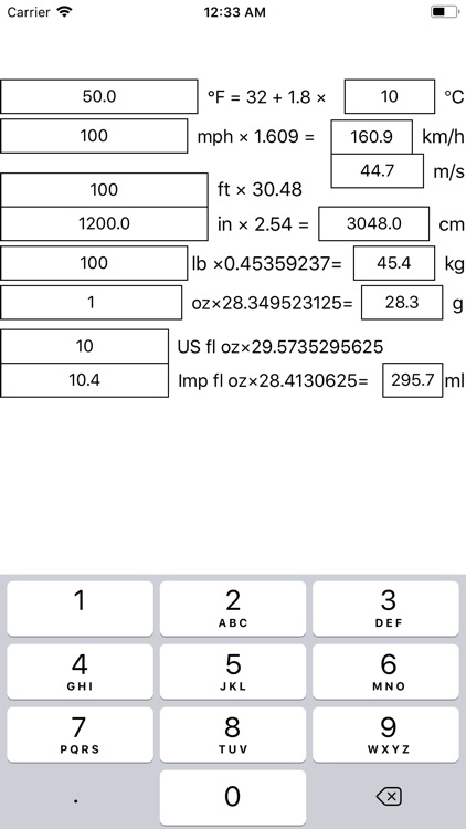 Easy Unit Converters