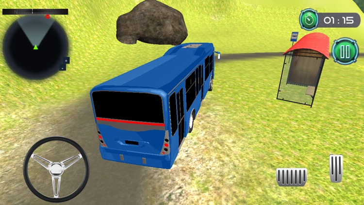 Coach Bus Offroad Hill Drive screenshot-4