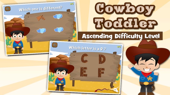 Cowboy Toddler: Educational Games(圖2)-速報App