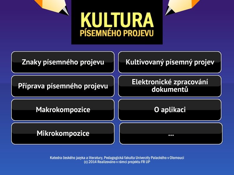 Kultura písemného projevu