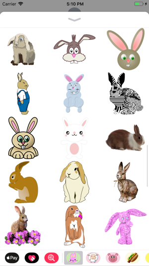 Bunny Rabbit Sticker Pack(圖4)-速報App