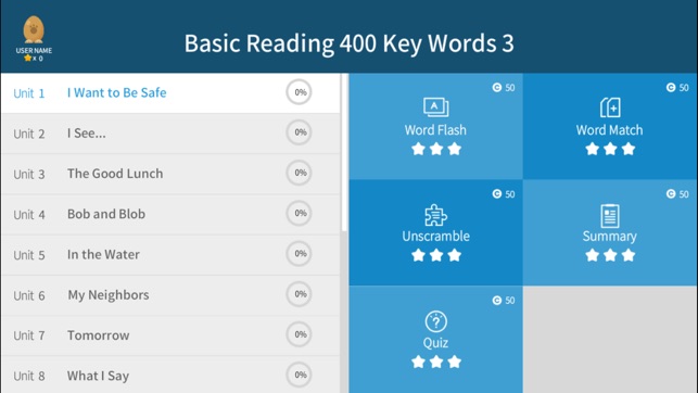 Basic Reading 400 Key words 3(圖3)-速報App