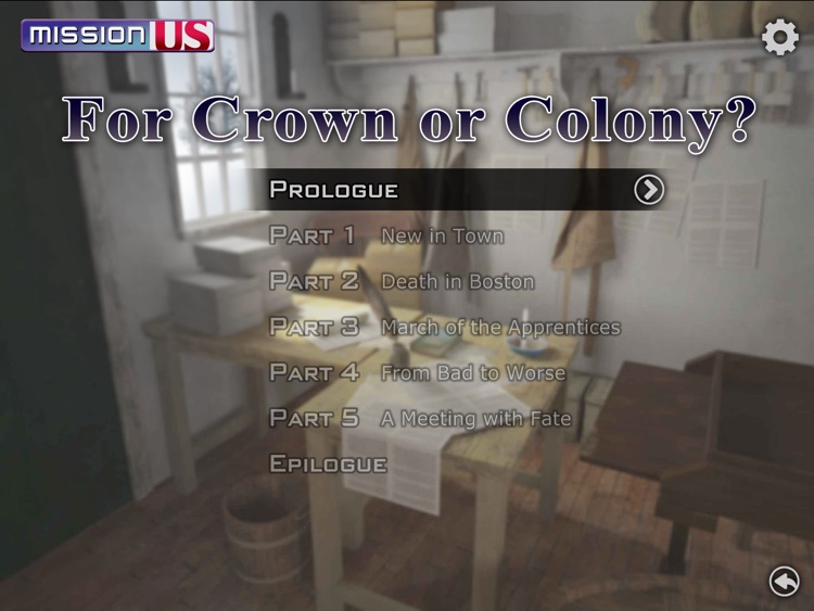 MissionUS: For Crown or Colony