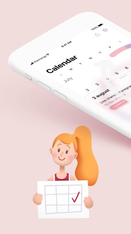 Clover Period Tracker Calendar