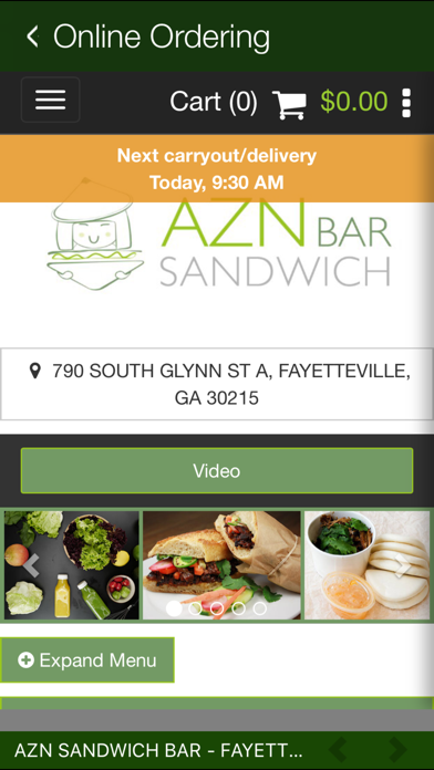 AZN Sandwich Bar screenshot 4