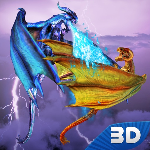 Flying Fire Dragon Fighting