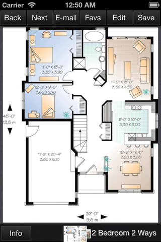 Southern Style - House Plans screenshot 2