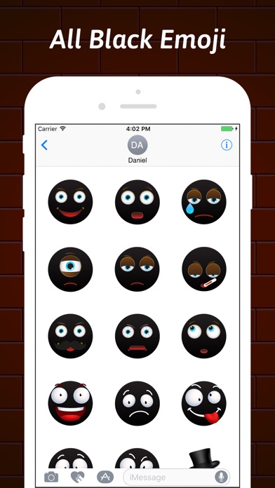 All Black Emoji screenshot 3