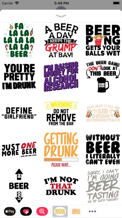 Funny Beer Stickers screenshot 4