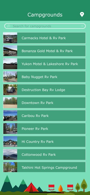 Yukon Campgrounds & Parks(圖2)-速報App