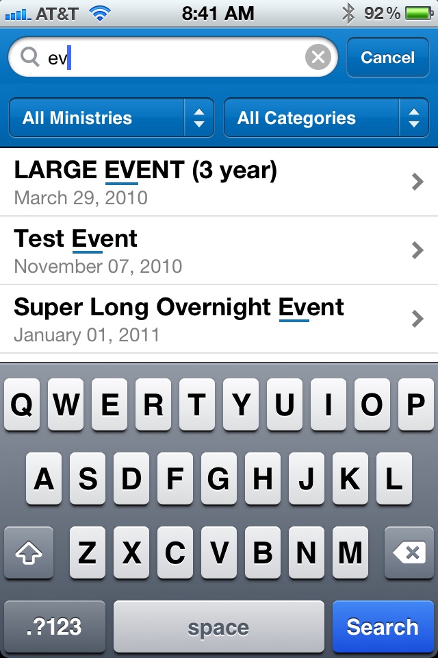 ServiceU Mobile My screenshot 2