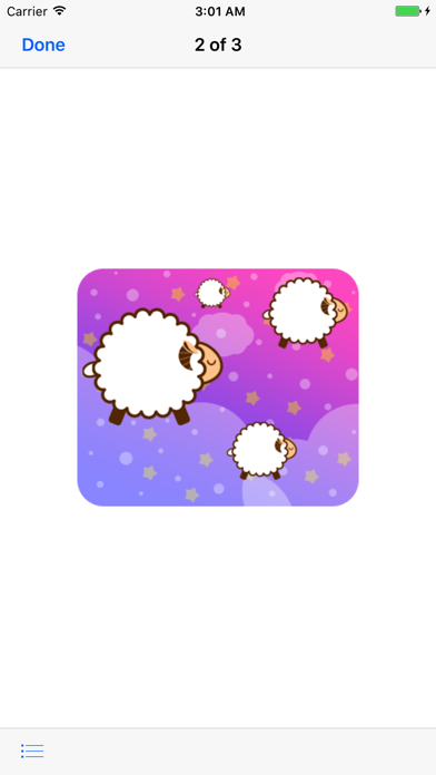 Animated Fluffy Sheep Sticker screenshot 2