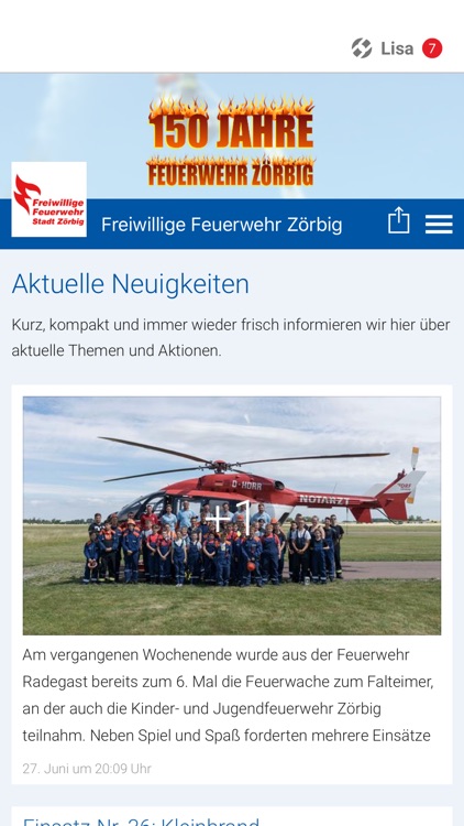 Freiwillige Feuerwehr Zörbig