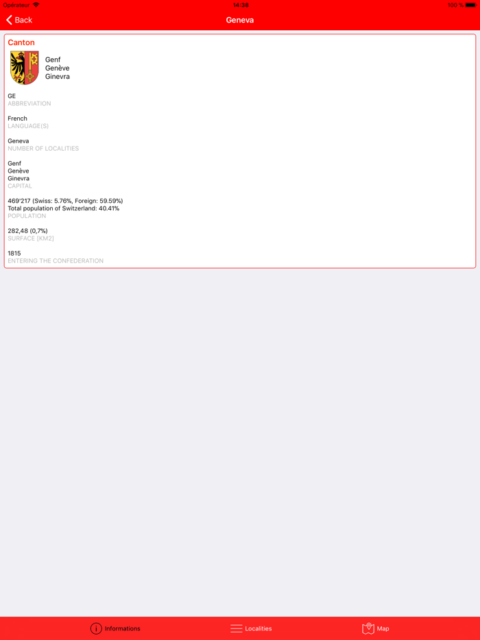 ZIP and Cantons of Switzerland