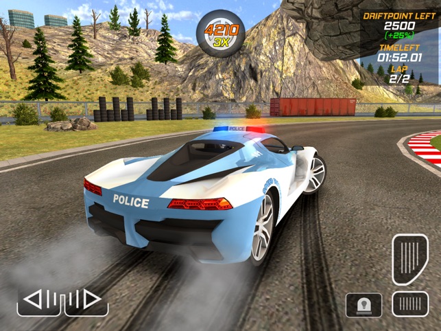 Police Drift Car Driving On The App Store - roblox vehicle simulator how to be a cop