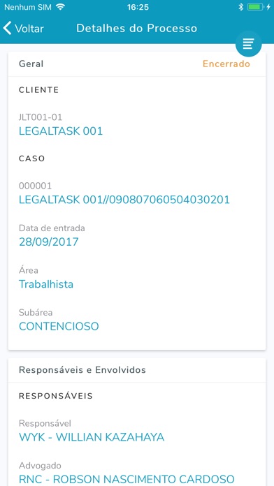Legal Process screenshot 2