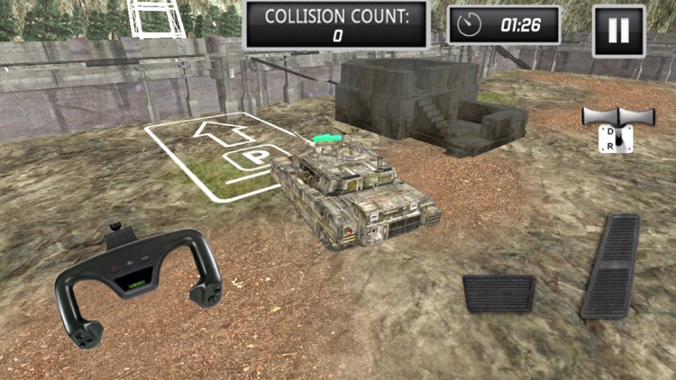 3D Ultimate Tank Parking Game