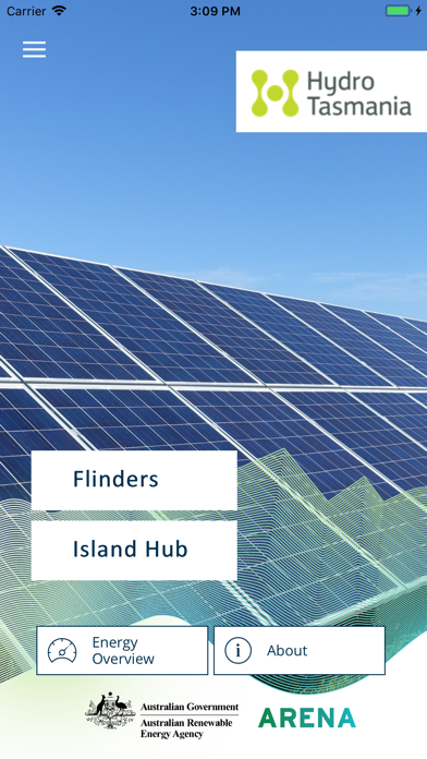 Flinders Island Energy HUB screenshot 2