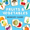 Fruits and Veggies Educational Memory Game