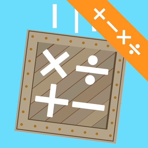 Box Drop Math Game Complete Icon