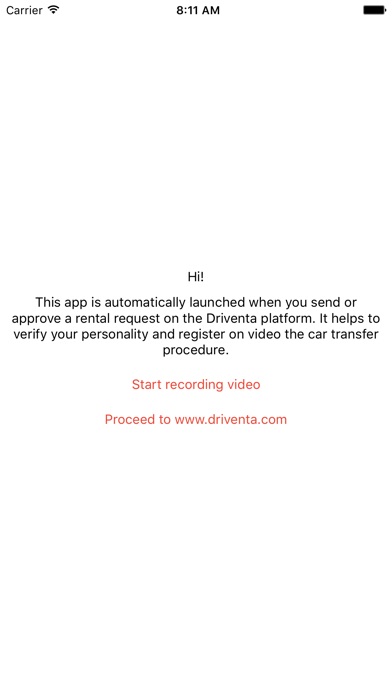 Driventa mobile verification screenshot 2