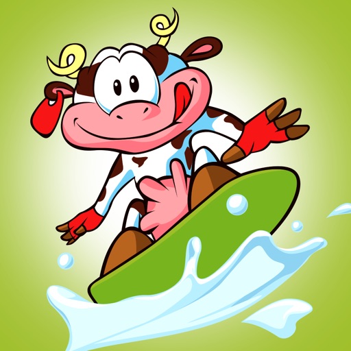 Beach Surfing Stickers Pack