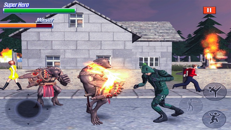 Super Hero Fight in City screenshot-4