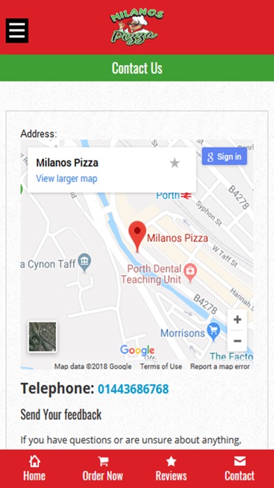 Milanos Pizza Porth screenshot 4