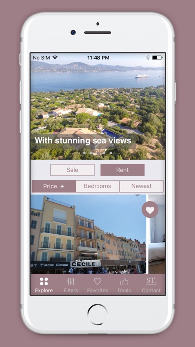 St Tropez House: Villa rentals screenshot 2