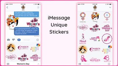 Amazing Women's Day Stickers screenshot 2